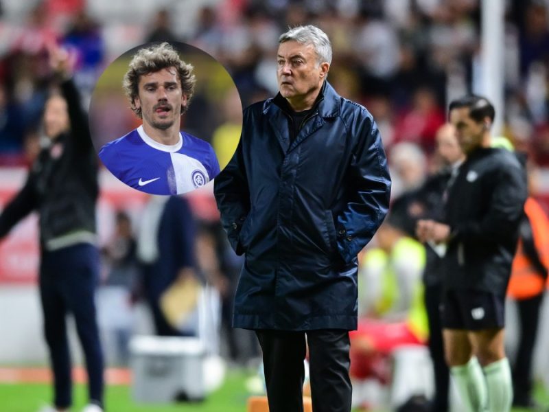 Tras reportes de Antoine Griezmann a Rayados, Doménec Torrent señala que no sabe “cómo inventan tanto”