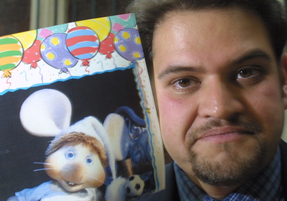 Gabriel Garzón actor de doblaje y el personaje Topo Gigio