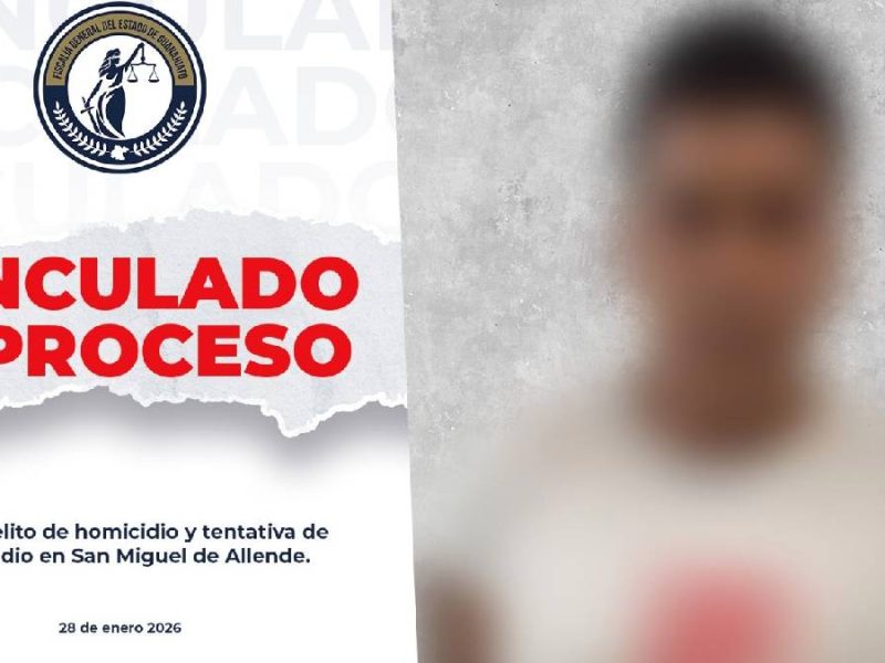 Vinculan a proceso a presunto multihomicida en San Miguel de Allende