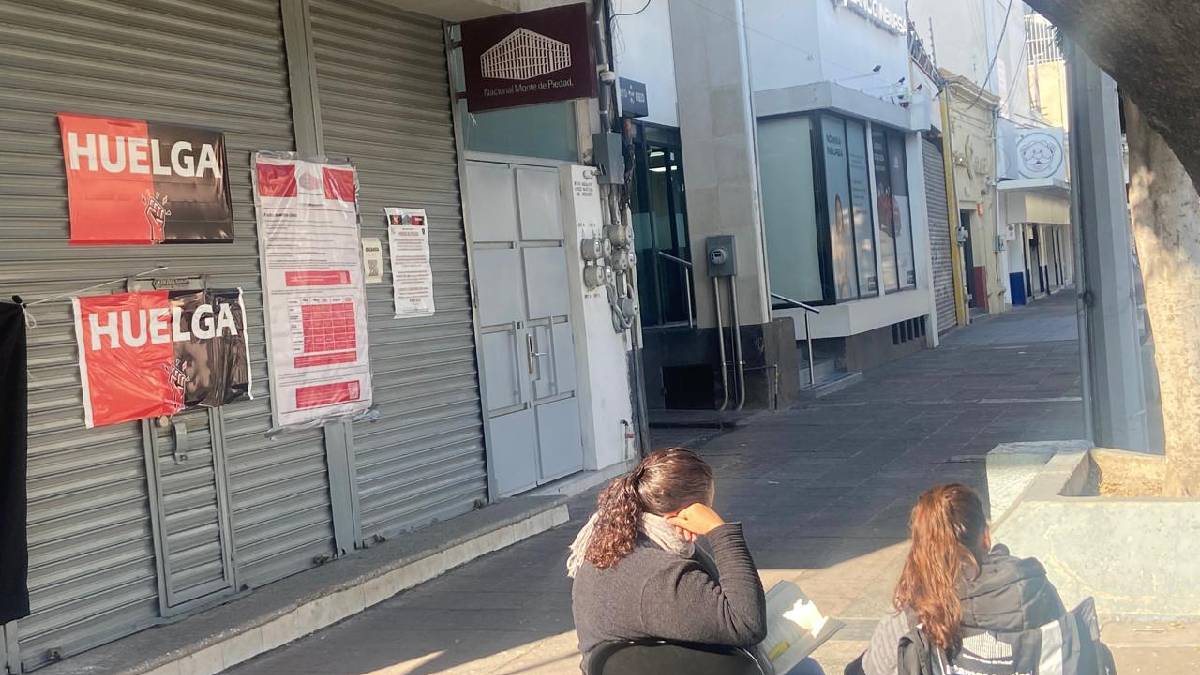 Huelga Monte de Piedad León