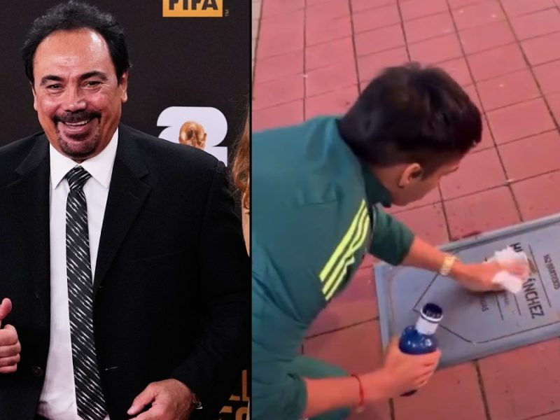 Hugo Sánchez busca a aficionado que limpió su placa en el estadio Metropolitano del ‘Atleti’