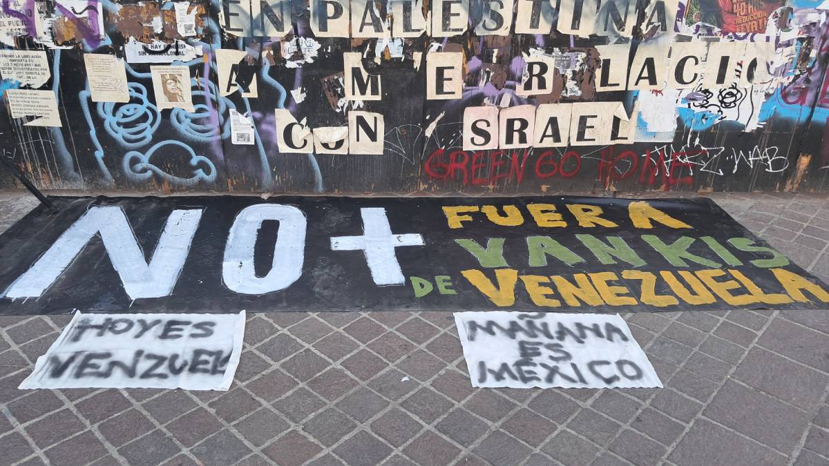 INTERVENCIÓN-ESTADOS-UNIDOS-VENEZUELA-PROTESTA