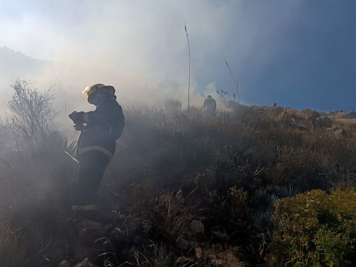 Alerta en enero por incendios urbanos en Pachuca