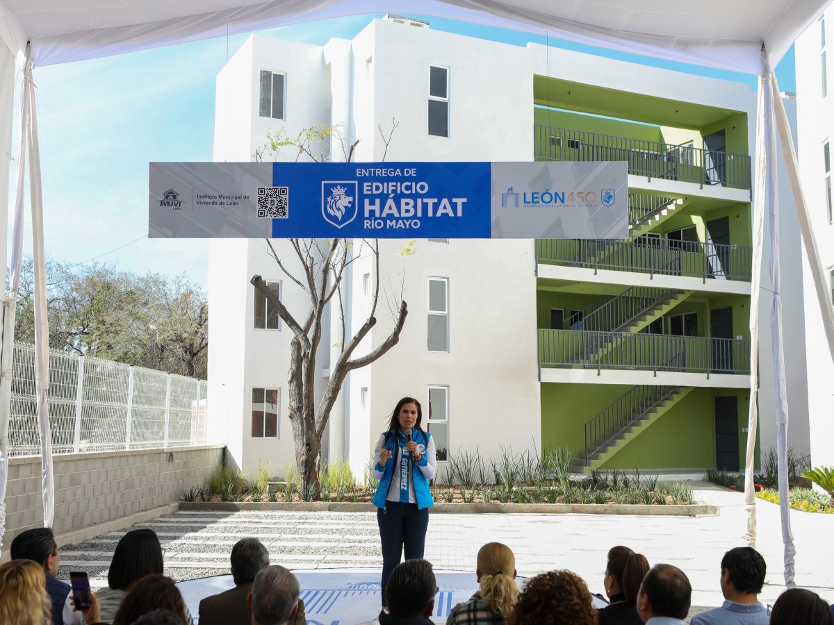 León entrega 23 departamentos de “Hábitat 23”: Impulsan vivienda digna para familias sin seguridad social
