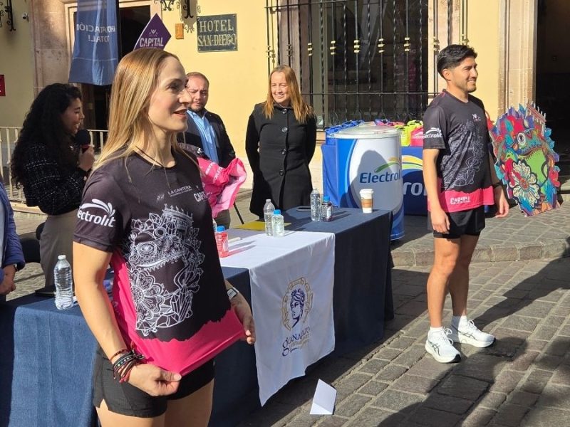 Presentan la edición 2026 del Maratón Capital, en Guanajuato