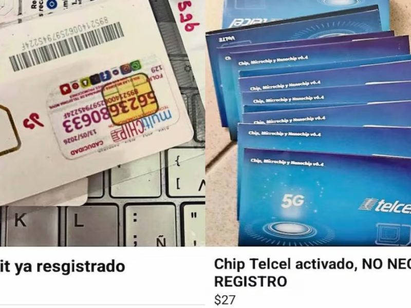 “No te quedes sin línea”: Nace en redes mercado negro de chips ya registrados