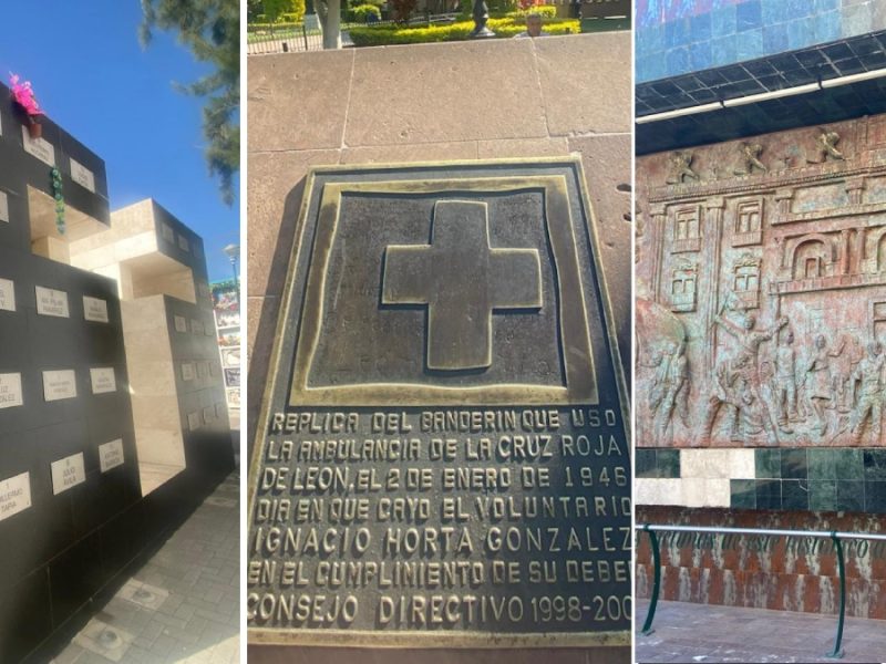 Así son los monumentos a los mártires del 2 de enero en León