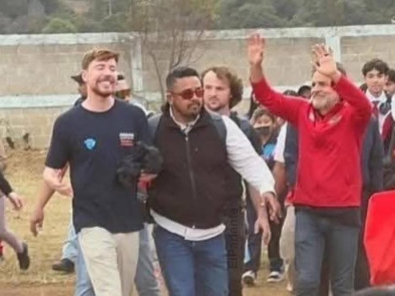 ¿Qué hace MrBeast en México acompañado de Eugenio Derbez? Esto se sabe