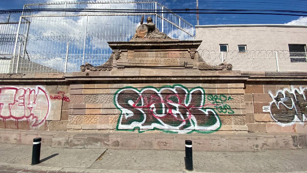 Multas por grafiti en Celaya