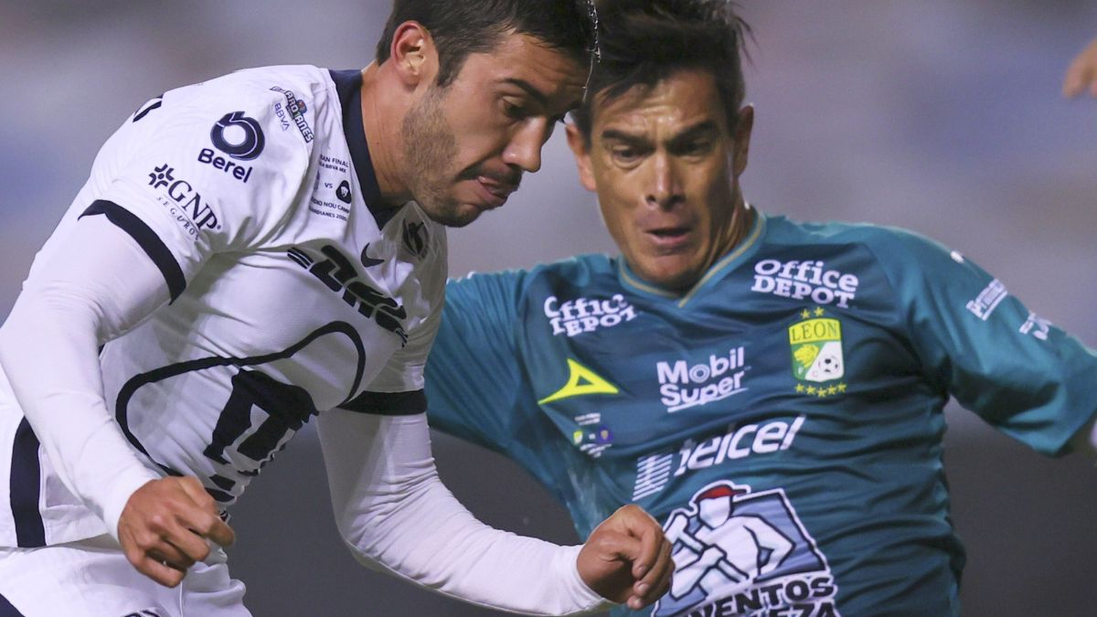 Nacho González y Juan Pablo Vigón en la final del Guardianes 2020. MexSport.