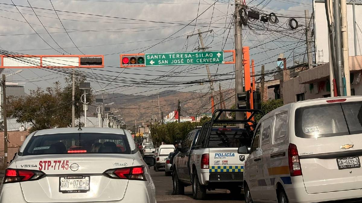 Nuevos semáforos Guanajuato capital zona sur