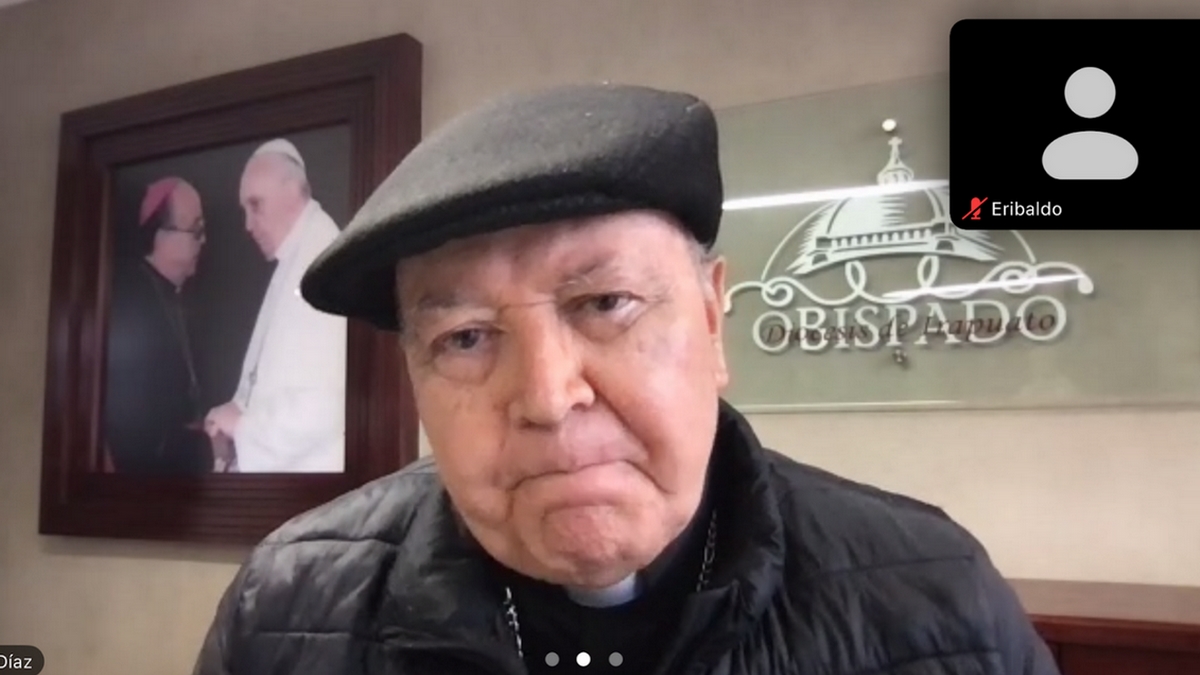 Enrique Díaz Díaz, obispo de la Diócesis de Irapuato.