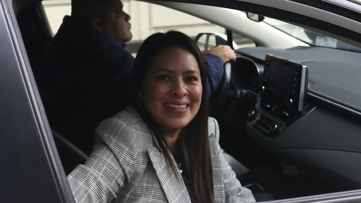 Karen Castrejón, líder nacional del Partido Verde Ecologista de México (PVEM)