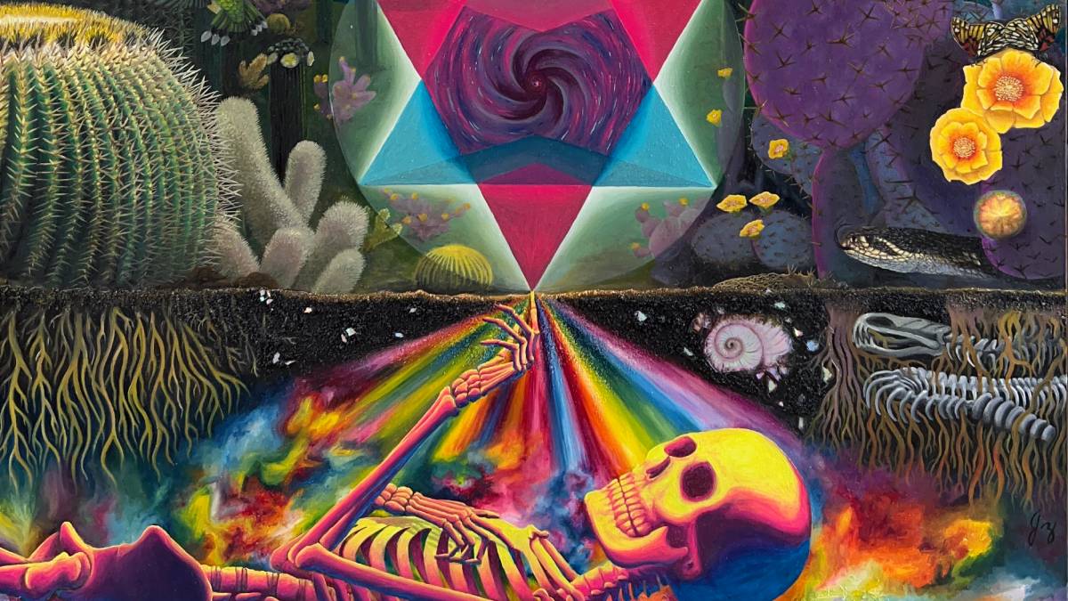 Pintora Rosa Jazmín Hernández