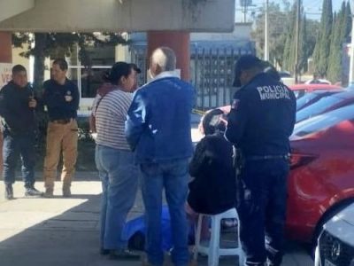 Muere hombre en inmediaciones de puente peatonal en Pachuca