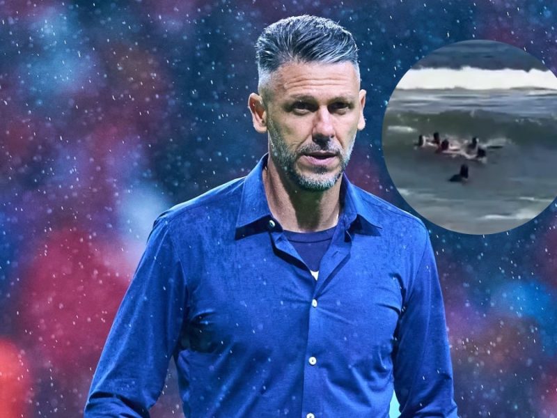 Rescatan a Martín Demichelis, extécnico de Rayados, y a sus hijos de ahogarse en playa