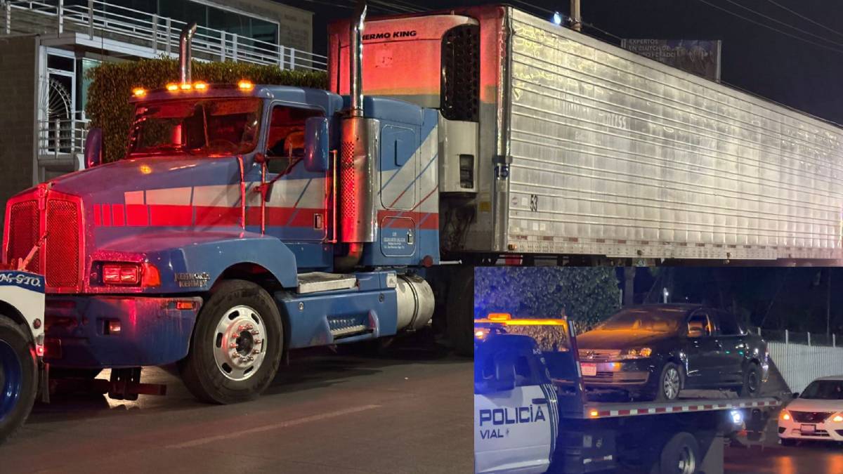 Recuperan tráiler robado en León