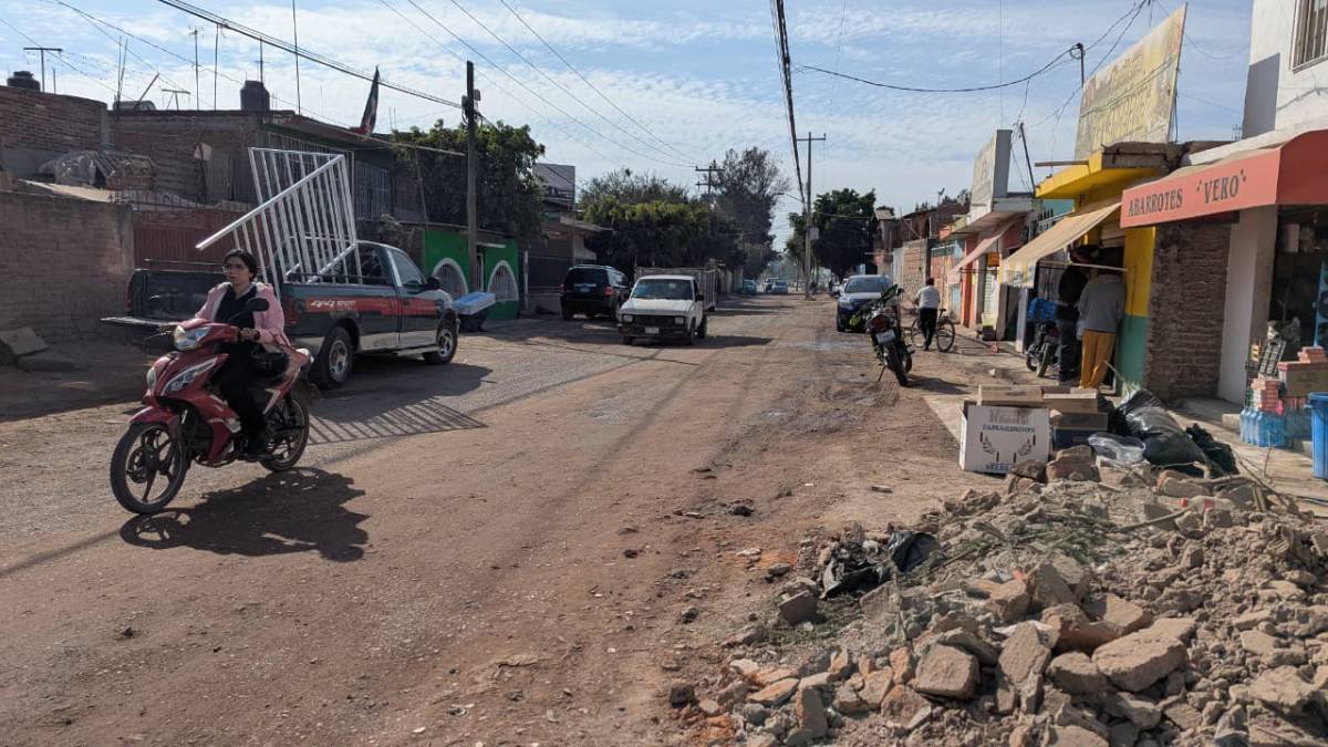 Rehabilitación calle Guanajuato Irapuato
