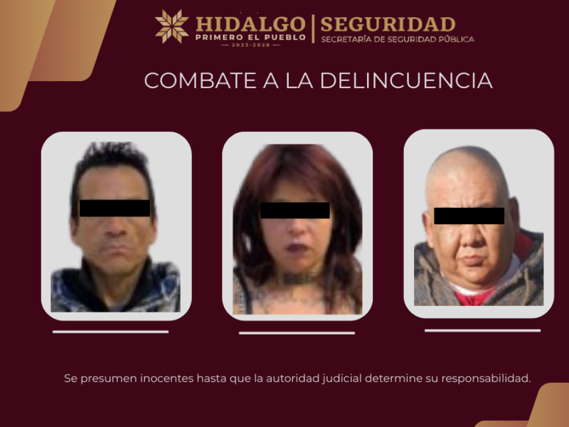 Detienen a tres por robar más de 300 mil pesos en Aurrera