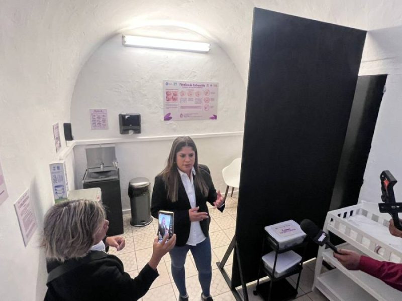 Inauguran sala de lactancia en la Presidencia Municipal de Irapuato