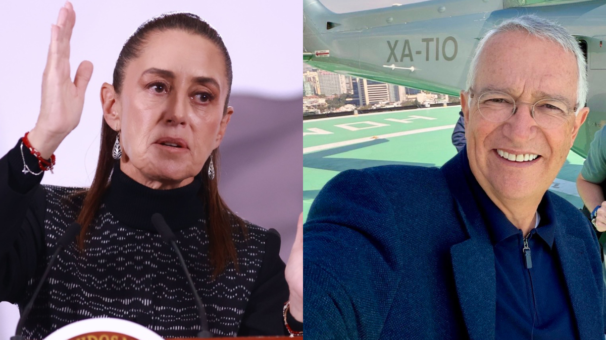 Ricardo Salinas Pliego y Claudia Sheinbaum