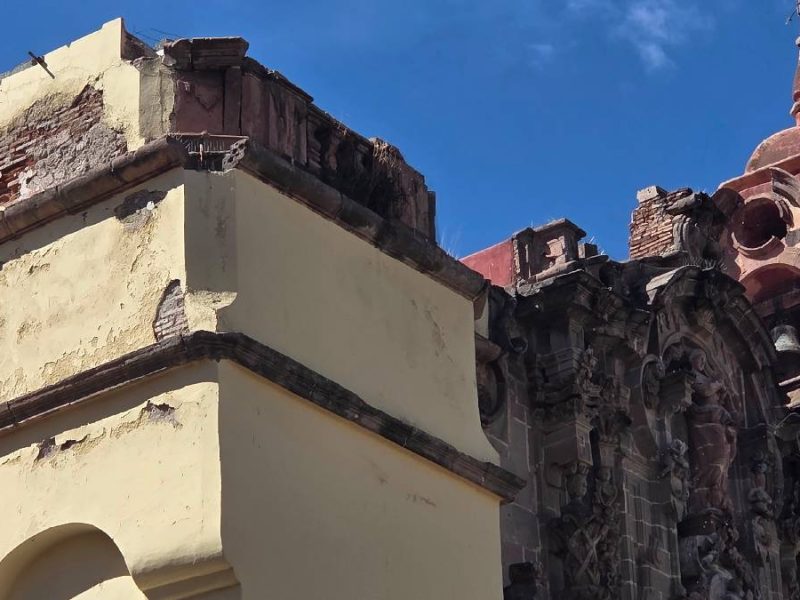 Templos en riesgo Guanajuato capital: Urge rescate de San Diego y la Santa Casa