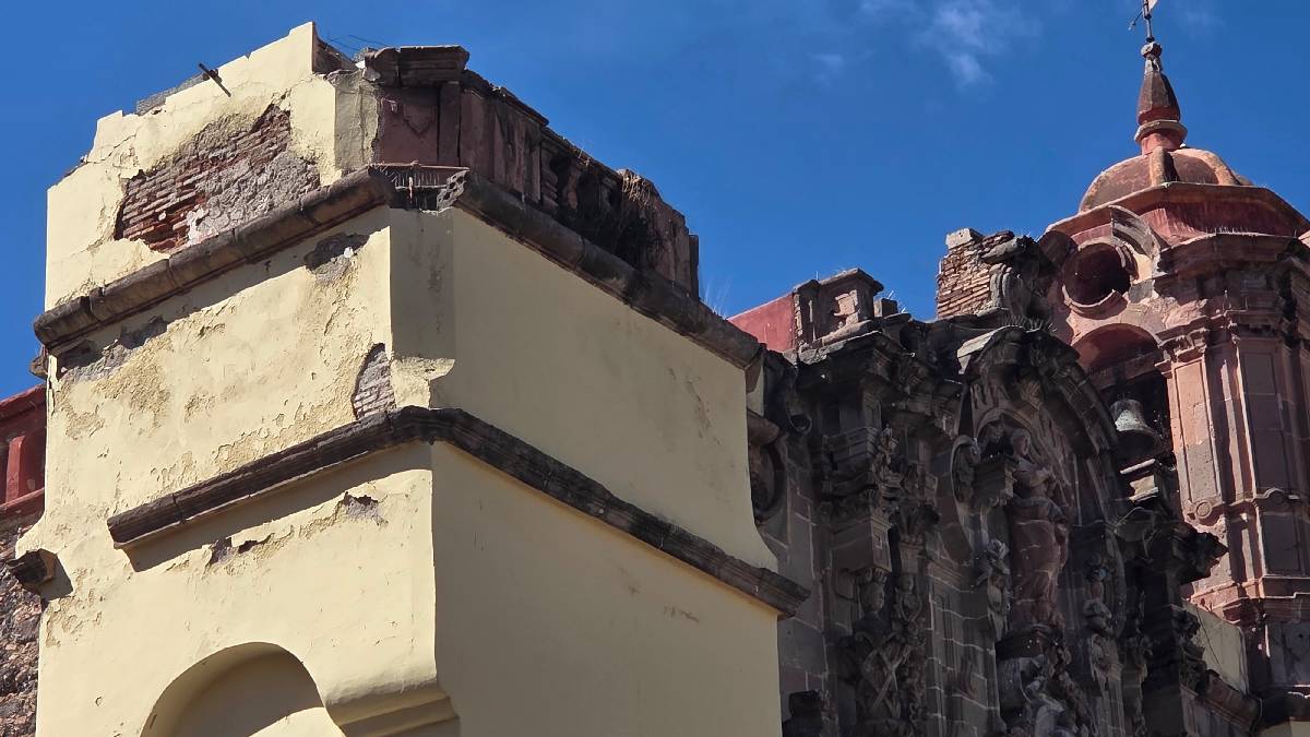 Templos en riesgo Guanajuato capital