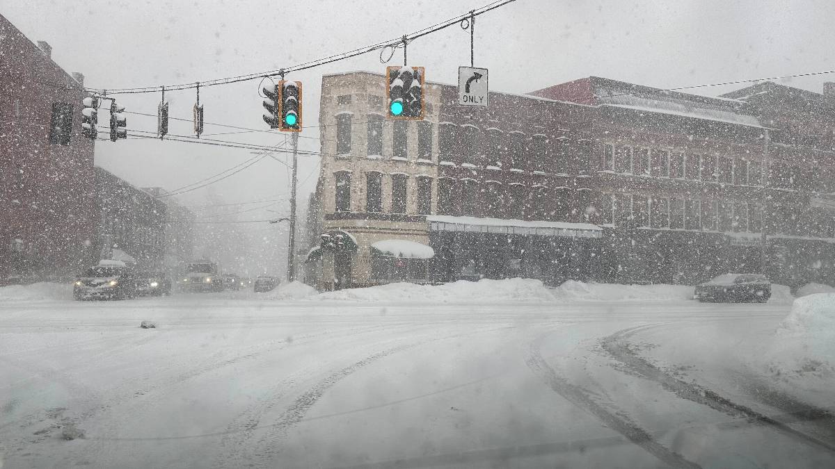 Tormenta invernal en Estados Unidos