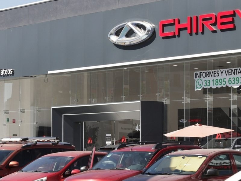 Alcanzan autos chinos el 19 % de las ventas totales de vehículos en México