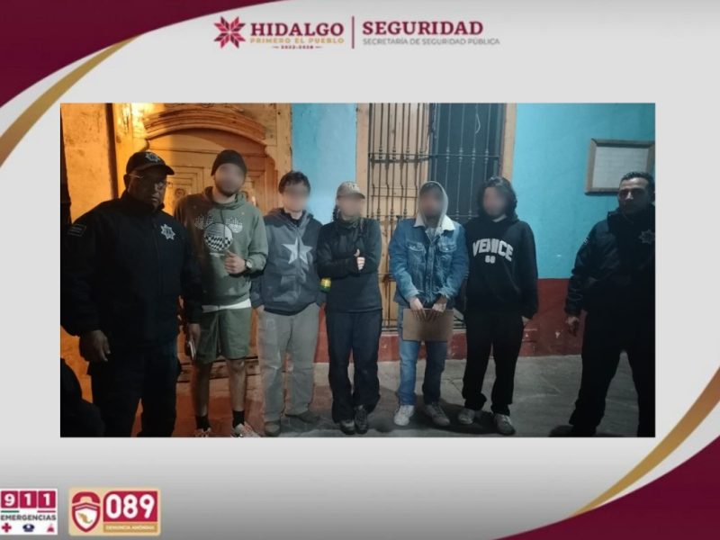 Rescatan a cinco personas extraviadas en Mineral del Chico