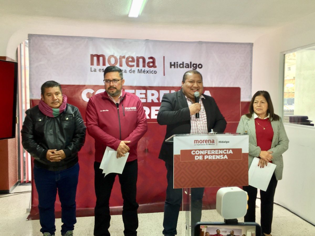 Jitomates por votos: no se va a tolerar, dice Morena Hidalgo