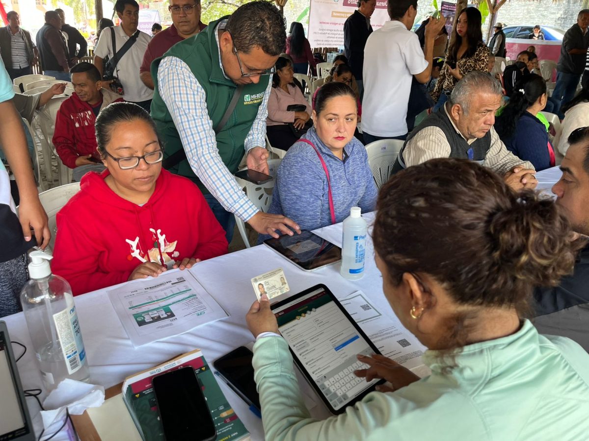 Realizan Jornada de Registro IMSS-Bienestar en Huejutla