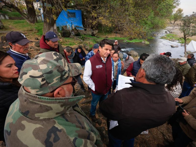 Alertan posible contaminación en manantiales de Ventoquipa por descargas de drenaje