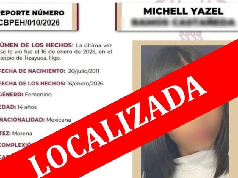 Localizan a Michell y descartan delito; bloqueo en México-Pachuca continúa