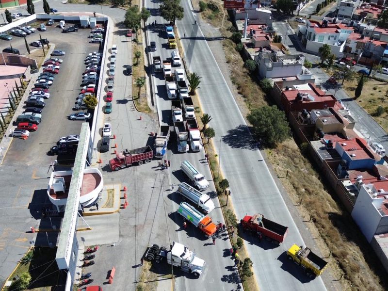 Riña en San Bartolo deriva en bloqueos del Sindicato Libertad en Pachuca