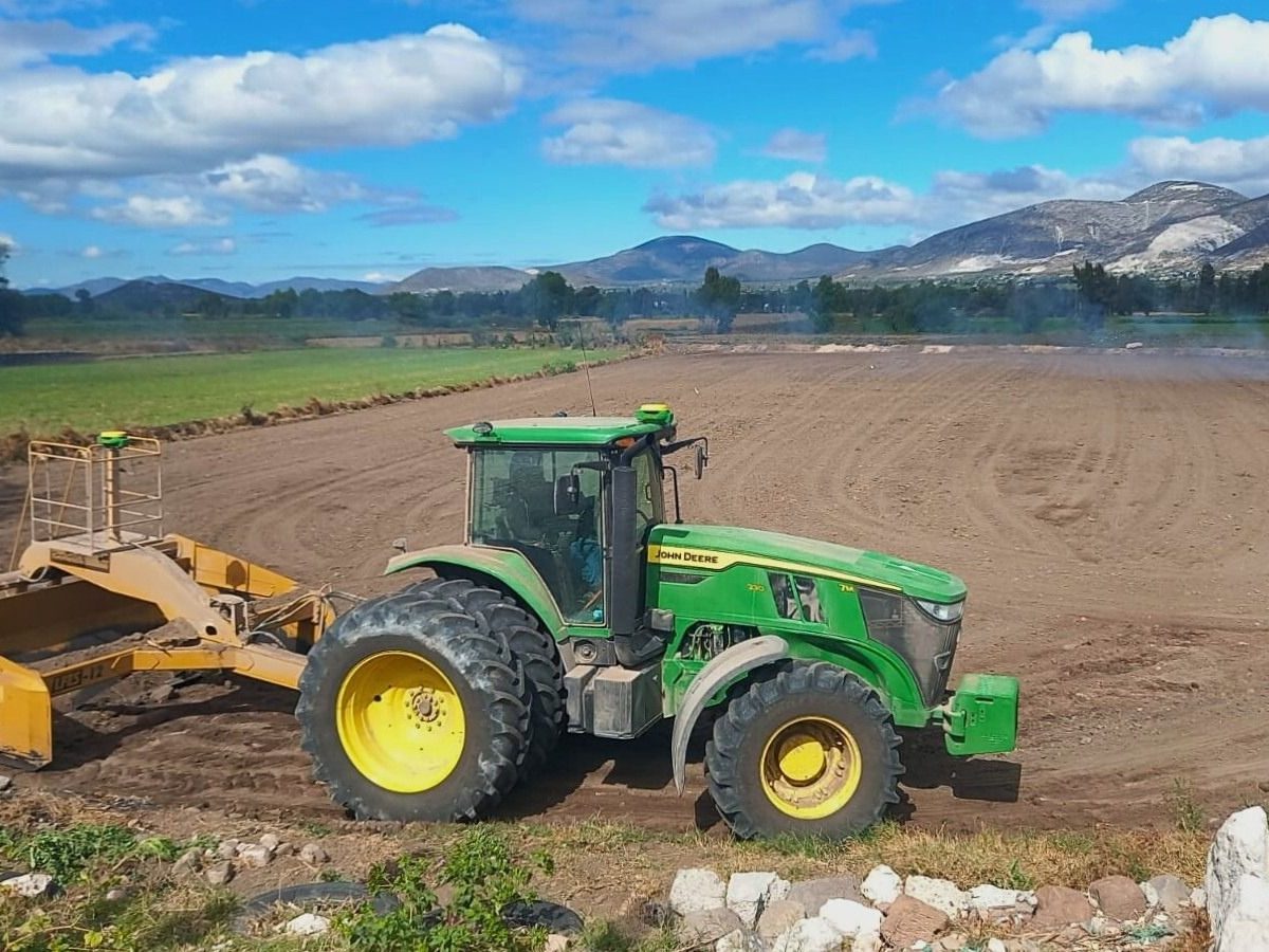 Nivela SIPDUS 800 hectáreas del campo; sigue abierto el registro