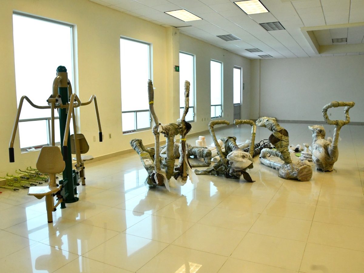 Donan gimnasio al aire libre para colonia Guadalupe en Tulancingo