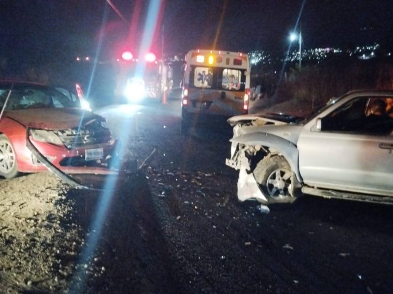 Accidente vehicular deja 4 pasajeros heridos en Santa Teresa, al sur de la Capital