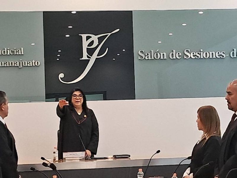 Alma Delia Camacho asume el PJ de Guanajuato con lista de pendientes y elección en puerta
