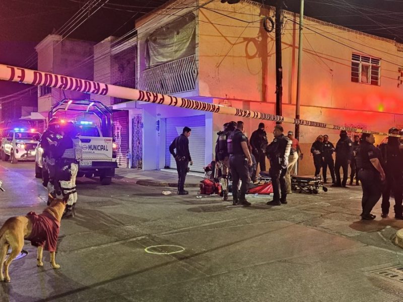 Agonizante queda hombre luego de recibir 9 balazos durante ataque armado en Salamanca