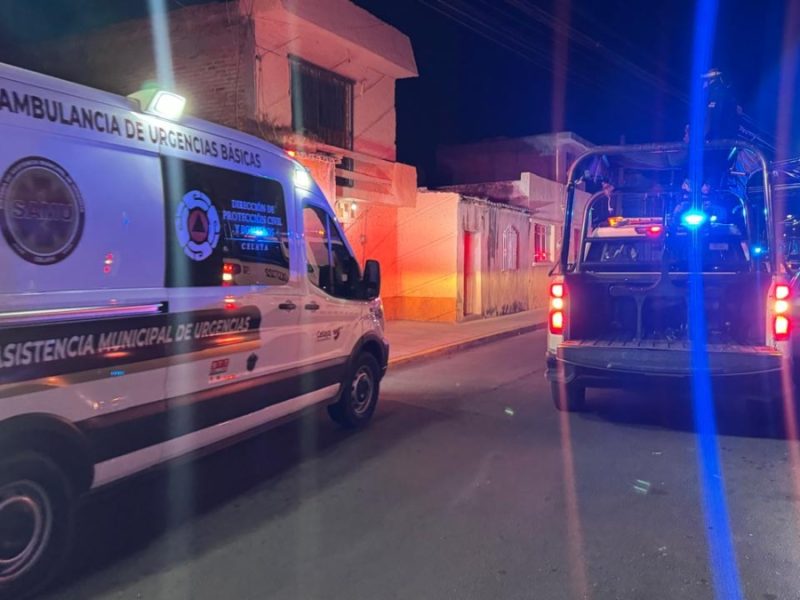 Dejan grave a hombre tras ser baleado en calles del Barrio de Tierras Negras, en Celaya