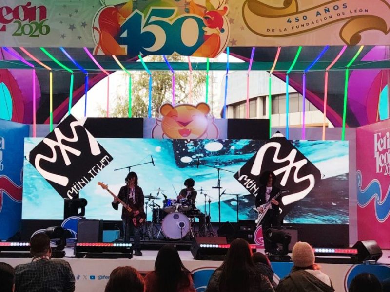 La banda emergente Münligth lleva la esencia del rock a la Feria de León 2026