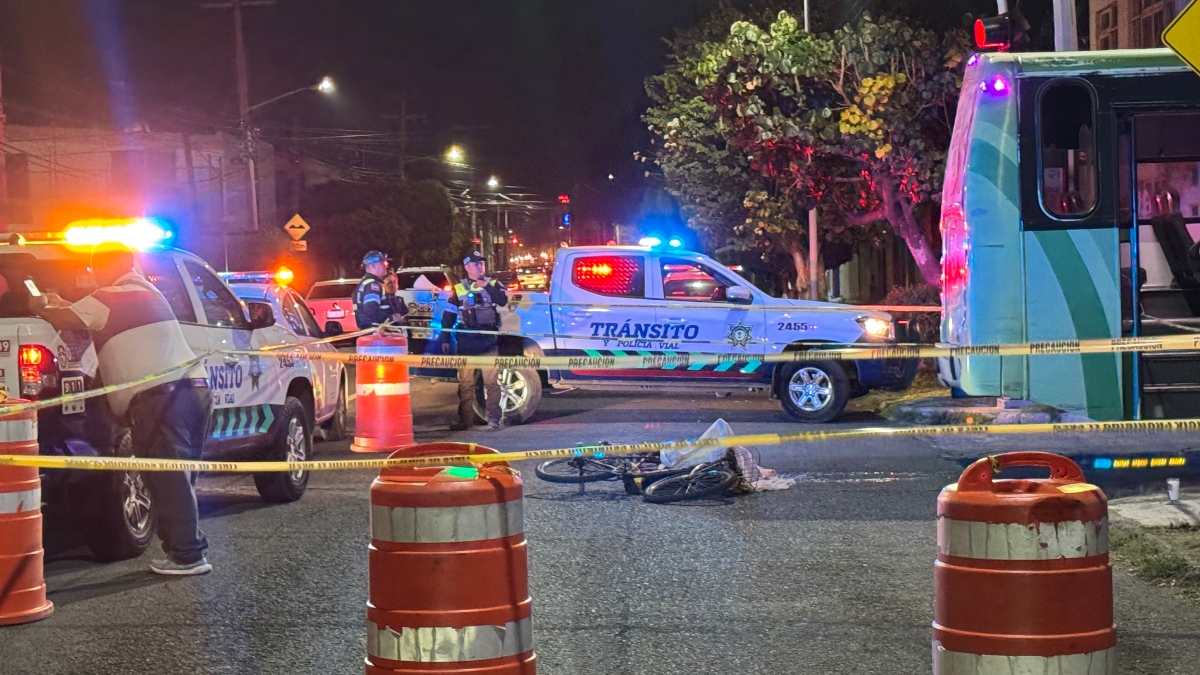 ciclista murió al ser atropellado