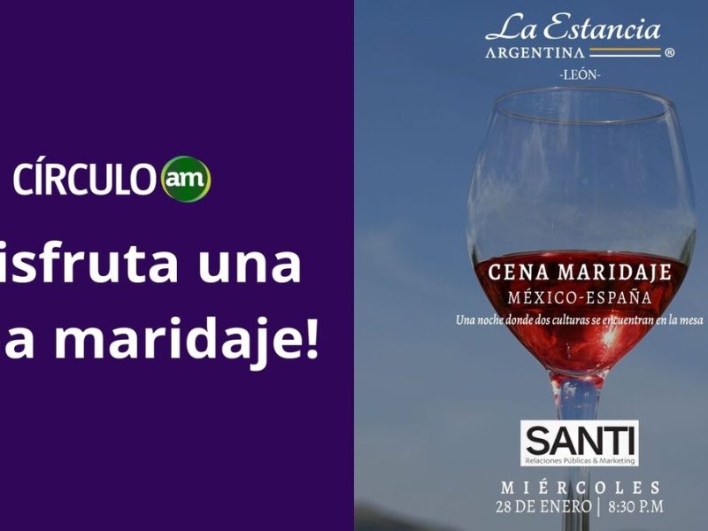 Cena maridaje en La Estancia Argentina