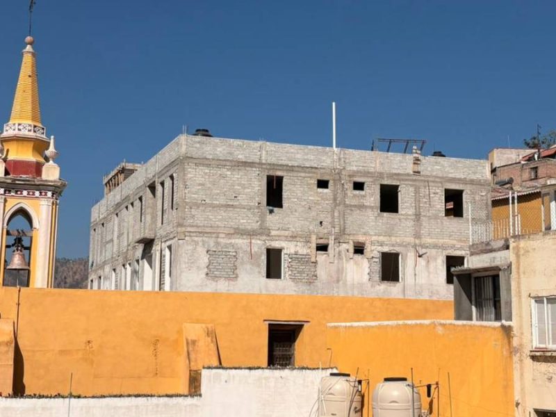 Denuncian obra junto al antiguo Cine Guanajuato sin permisos del INAH