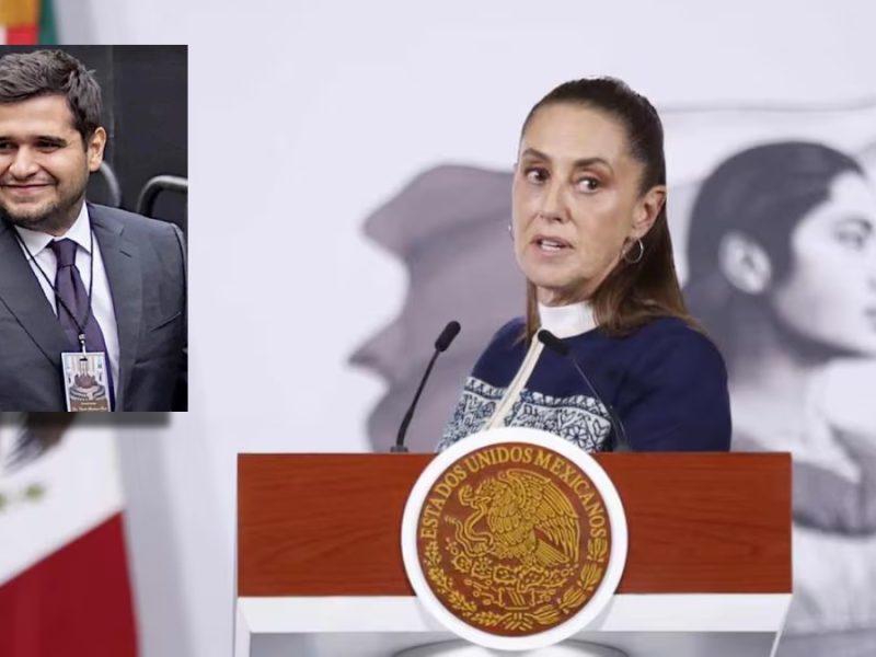 Que se investigue a hijo de AMLO por trenazo dice Sheinbaum, pero lo deslinda en automático