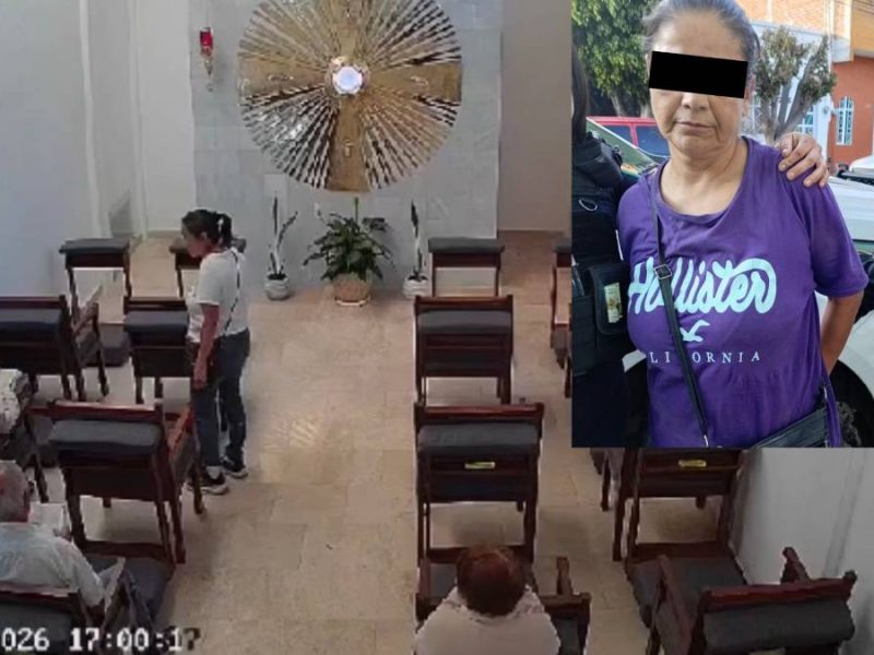 María exigía ‘cooperaciones’ a adultos mayores dentro de iglesia; ya fue detenida en León