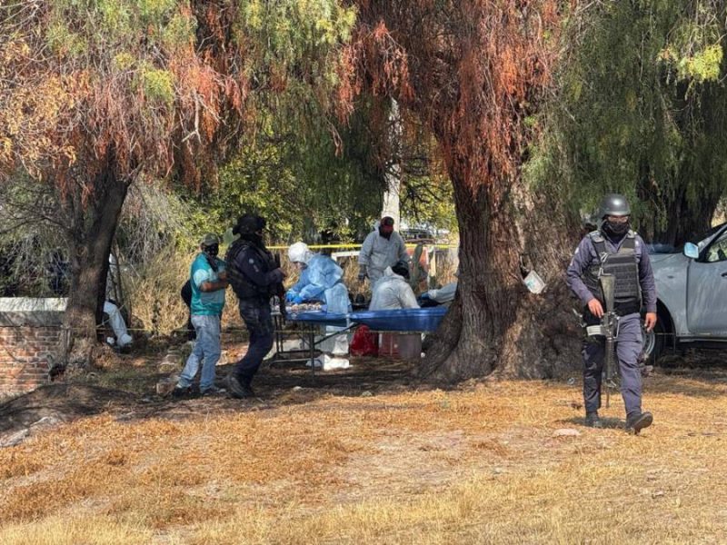 Hallan fosa clandestina en Juventino Rosas: Localizan restos de 18 personas