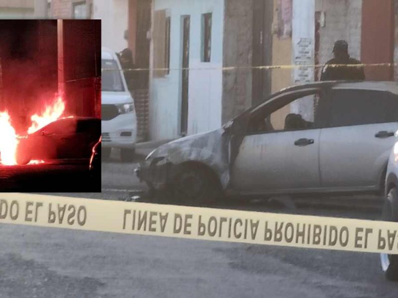 Hombre calcinado fue hallado dentro de un Ford Fiesta incendiado en Irapuato