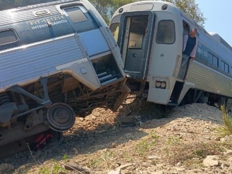 Culpa FGR a maquinista por tragedia en Tren Interoceánico; viajaba a exceso de velocidad